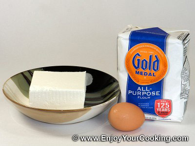 Fresh Cheese Pancakes Recipe: Step 1