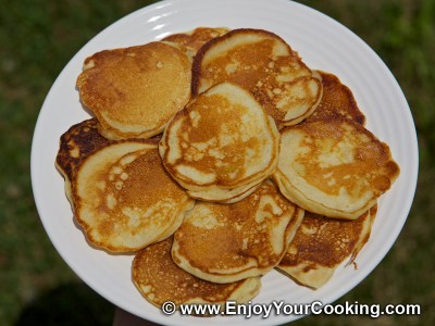 Russian Pancakes (Oladi) with Apple Recipe: Step 11