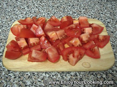 tuna salad green recipe step enjoyyourcooking cut tomatoes homemade recipes tips food