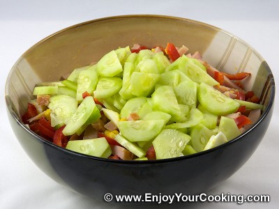 Egg & Ham Salad Recipe: Step 6