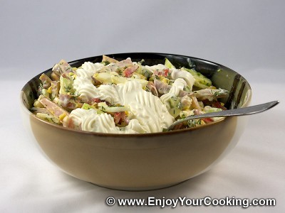 Egg & Ham Salad Recipe: Step 8