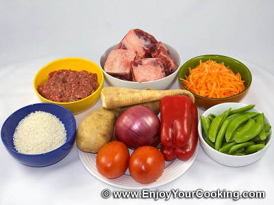 Meatballs Soup Recipe: Step 1