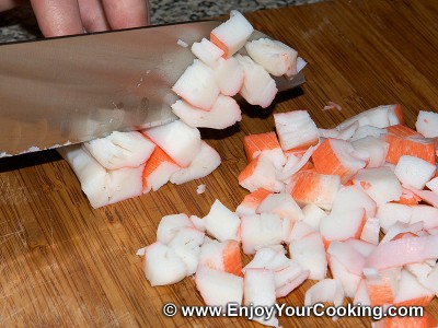 Crab Sticks & Rice Salad Recipe: Step 2