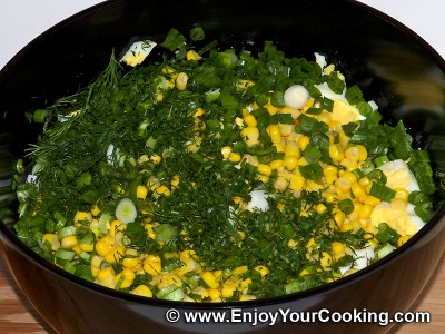 Crab Sticks & Rice Salad Recipe: Step 5