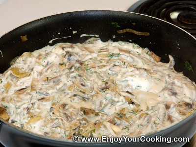 Stewed Chicken in Mushroom Sauce Recipe: Step 12