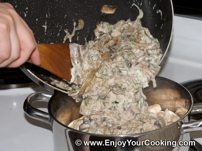 Stewed Chicken in Mushroom Sauce Recipe: Step 13