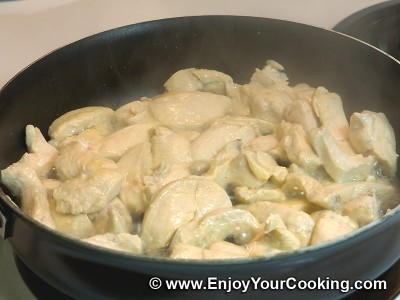 Stewed Chicken in Mushroom Sauce Recipe: Step 4