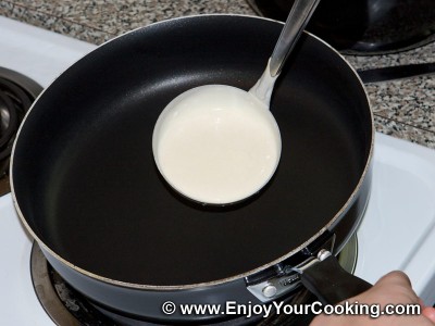 Crêpes (Thin Pancakes) Recipe: Step 5a