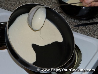 Crêpes (Thin Pancakes) Recipe: Step 5c