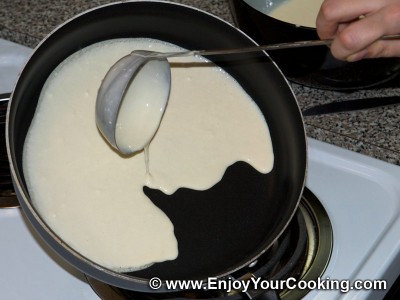Crêpes (Thin Pancakes) Recipe: Step 5d