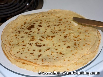 Crêpes (Thin Pancakes) Recipe: Step 9