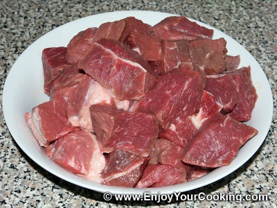 Meat with Prunes Recipe: Step 2