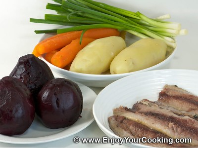 Herring Under Fur Coat (Herring Salad) Recipe: Step 1