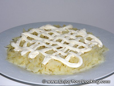 Herring Under Fur Coat (Herring Salad) Recipe: Step 3