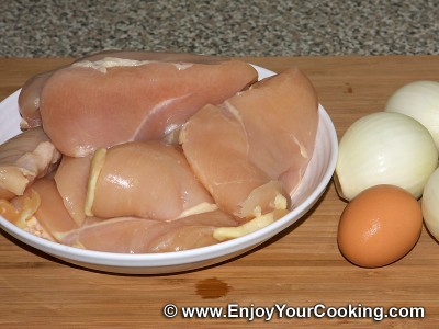 Ground Chicken Cutlets Recipe: Step 1