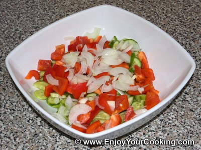 Greek Salad Recipe: Step 4