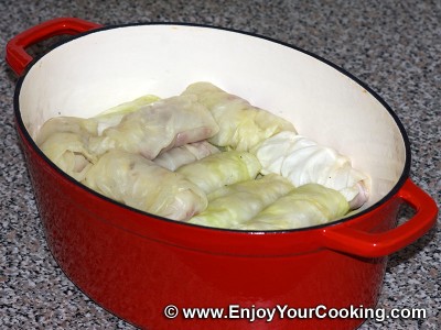 Cabbage Rolls in Tomato Dill Sauce Recipe: Step 17