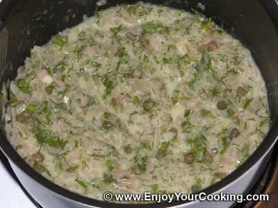 Capers and Dill Sauce is Ready!