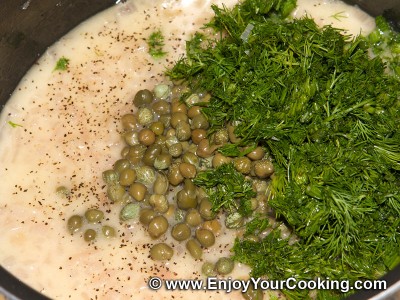Capers and Dill Sauce Recipe: Step 7