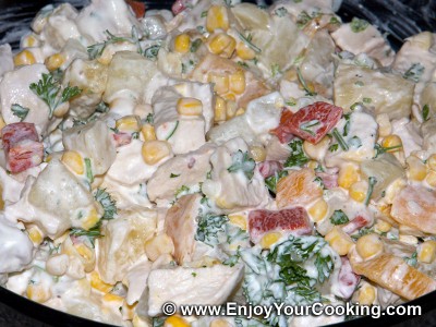 Chicken with Pineapple Salad Recipe: Step 11