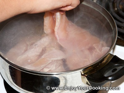 Chicken with Pineapple Salad Recipe: Step 2