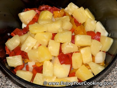 Chicken with Pineapple Salad Recipe: Step 5