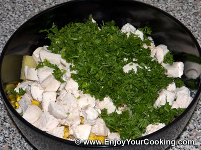 Chicken with Pineapple Salad Recipe: Step 9