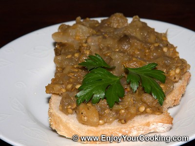 Eggplant Paste Snack