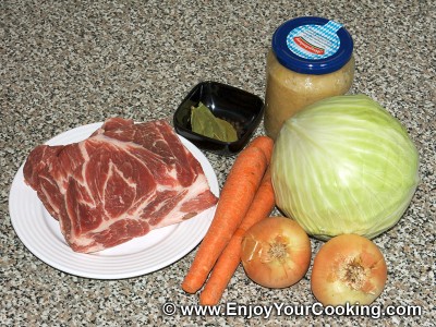 Bigos (Cabbage and Pork Stew) Recipe: Step 1