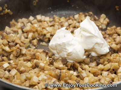 Carrots and Stewed Mushrooms Salad Recipe: Step 5