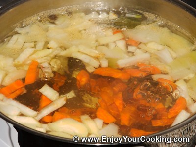 Lenten Borscht with Mushroom Dumplings Recipe: Step 13