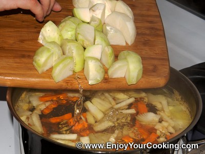 Lenten Borscht with Mushroom Dumplings Recipe: Step 14