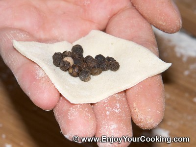 Lenten Borscht with Mushroom Dumplings Recipe: Step 22