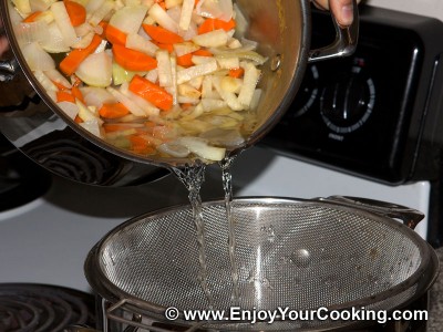 Lenten Borscht with Mushroom Dumplings Recipe: Step 25