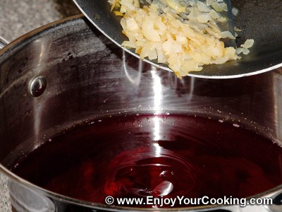 Lenten Borscht with Mushroom Dumplings Recipe: Step 27