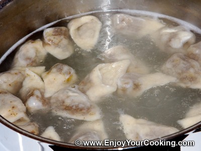 Lenten Borscht with Mushroom Dumplings Recipe: Step 30