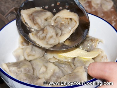Lenten Borscht with Mushroom Dumplings Recipe: Step 32
