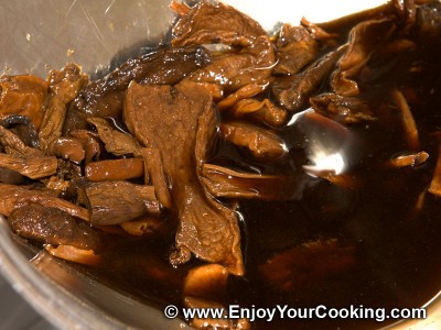 Lenten Borscht with Mushroom Dumplings Recipe: Step 4