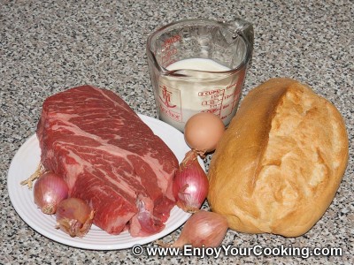Minced Beef Cutlets Recipe: Step 1