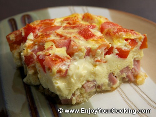 Baked Egg Omelette | Recipe | My Homemade Food Recipes & Tips