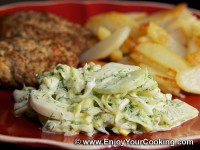 Cabbage and Cucumber Salad