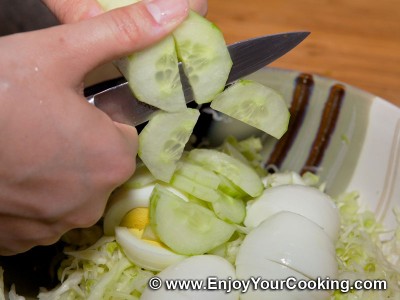 Cabbage and Cucumber Salad Recipe: Step 6