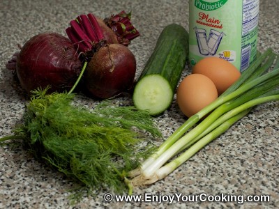 Lithuanian Borscht (Cold Borscht) Recipe: Step 1