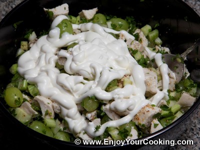 Chicken Salad with Celery and Grapes Recipe: Step 11