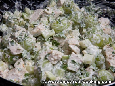 Chicken Salad with Celery and Grapes Recipe: Step 12