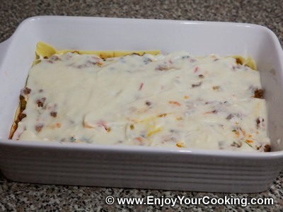Lasagna with Beef and Vegetables Recipe: Step 22