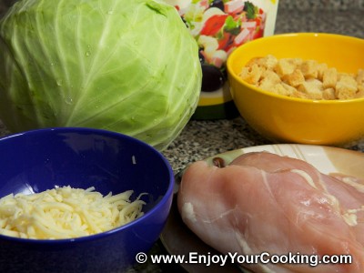 Cabbage and Chicken Salad Recipe: Step 1
