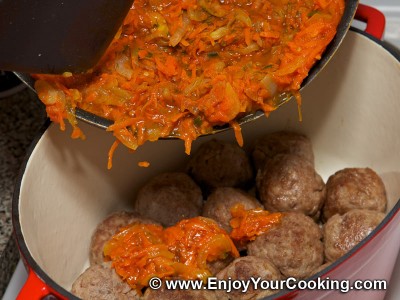 Meatballs with Carrot-Tomato Sauce Recipe: Step 20