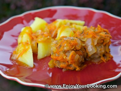 Meatballs with Carrot-Tomato Sauce Recipe: Step 21
