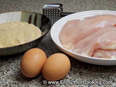 Chicken Schnitzels (Chicken Tenders) Recipe: Step 1